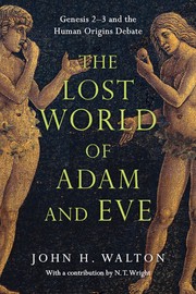 Cover of The Lost World of Adam and Eve by John H. Walton.