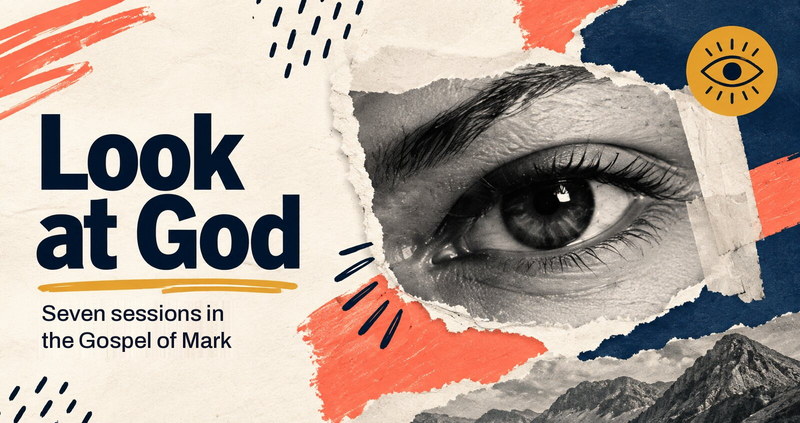 Look at God: The Gospel of Mark. Cover art.